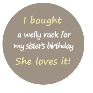 Wall mounted wellyracks 